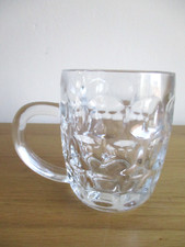 Vintage glass tankard for sale  NORWICH