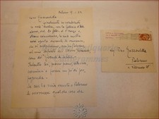 Vittorio gussoni lettera usato  Roma