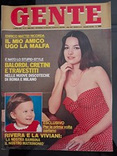 Settimanale gente 1979 usato  San Severo