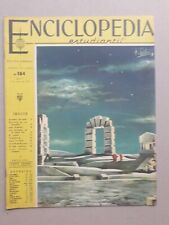 ENCICLOPEDIA ESTUDIANTIL #184 (1964) - HERMOSA REVISTA EDUCATIVA EN ESPAÑOL segunda mano  Argentina 