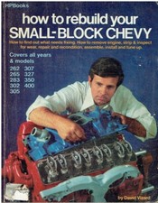 LIVRO DE MOTOR CHEVROLET 262 265 283 302 305 307 327 350 400 V8 RECONSTRUÇÃO E AJUSTE comprar usado  Enviando para Brazil