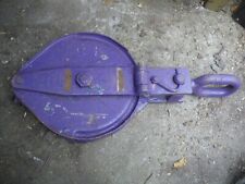 Winch snatch block for sale  OKEHAMPTON