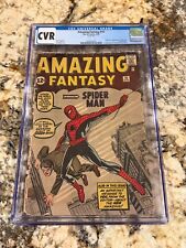 Amazing fantasy cgc for sale  New York