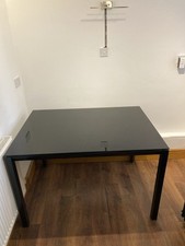 Habitat black extendable for sale  SOLIHULL