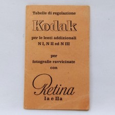 Tabella regolazione retina usato  Forli