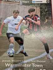 25/26 Warminster Town v jwl 23 de agosto  , usado comprar usado  Enviando para Brazil