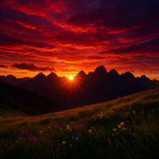 Foto Digital Producto Papel Pintado Imagen Imagen Fondo para una impresión Puesta de sol segunda mano  Embacar hacia Mexico