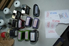 Lot ink stamps d'occasion  Expédié en Belgium