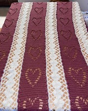 Afghan blanket throw for sale  Mount Pleasant