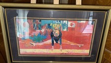 Litografia dell artista usato  Spedire a Italy