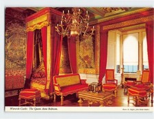Cartão postal Queen Anne quarto Warwick Castelo Warwick Inglaterra comprar usado  Enviando para Brazil