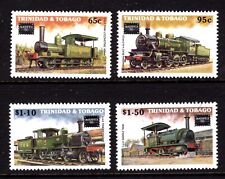 Trinidad e Tobago 447-450 MNH. Motor a vapor Trains Railways Rail 1986. x45572 comprar usado  Enviando para Brazil