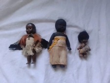Vintage black dolls for sale  BIGGLESWADE