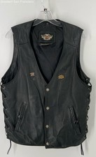 harley davidson leather vest for sale  South San Francisco