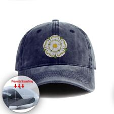 Boné jeans unissex White Rose of YORK Flower Yorkshire England British Baseball comprar usado  Enviando para Brazil