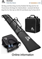 Ski bag boot for sale  Flint