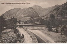 Vintage postcard langdales for sale  GRANGE-OVER-SANDS