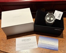 Seiko Essentials cronógrafo mostrador preto SSB429 quartzo 41,5 mm comprar usado  Enviando para Brazil