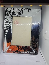 Black flocked mirrored for sale  San Diego