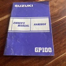 Genuine suzuki gp100 for sale  ELY