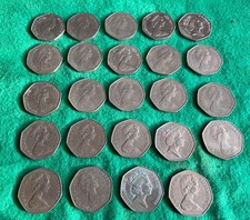 50 pence piece for sale  CRANBROOK