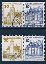 Usado, 913 914  C D  gestempelt als ZD Burgen + Schlösser 1977 comprar usado  Enviando para Brazil