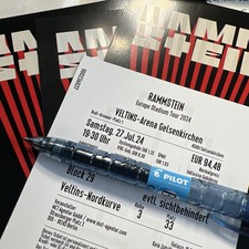 Rammstein tickets 2024 gebraucht kaufen  Hamburg
