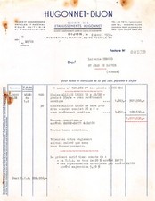 Facture 1959 tolerie d'occasion  France