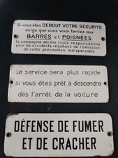 Plaques émaillées compagnie d'occasion  Bergues