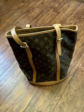 Bolsa de ombro Louis Vuitton monograma balde GM clássica vintage GRÁTIS CERTIFICADO DE AUTENTICIDADE INCLUÍDO comprar usado  Enviando para Brazil