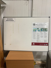 Large whiteboard 1200 for sale  PRESCOT