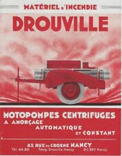 Drouville matériel incendie d'occasion  Versailles