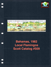 1/3 de desconto $12.00 Scott Value - 1982 BAHAMAS Flamingos Birds CV MNH NH UMM comprar usado  Enviando para Brazil