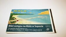 Sopot Pier (Sopot, Polska) - used wstępu ticket v2 na sprzedaż Sopot Pier (Sopot, Polska) - used wstępu ticket v2 na sprzedaż  PL