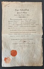 Certificato regno lombardo usato  Gatteo
