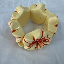 Armreif blüten gummi gebraucht kaufen  Bergisch Gladbach