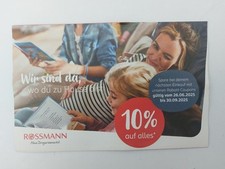 Rossmann gutscheine coupon gebraucht kaufen  Hamburg