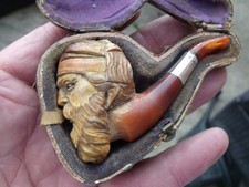 Antique meerschaum carved for sale  COVENTRY