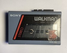 Sony walkman blue for sale  BROMSGROVE