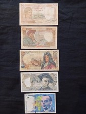 Billets francs usagés d'occasion  Toulouse-