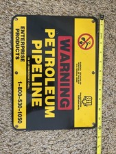 Warning petroleum pipeline for sale  Mokena