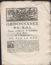Uniforme contrôleurs marine d'occasion  Pradines
