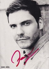 Autogramm daniel brühl gebraucht kaufen  Buxtehude