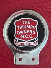 Triumph owners mcc for sale  BLYTH