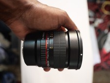 Usado, Lente asférica Rokinon 85mm F1.4 para MFT comprar usado  Enviando para Brazil
