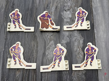 CONJUNTO DE 6 LOS ANGELES R.140 JOGO DE HÓQUEI EM MESA VINTAGE ORIGINAL DA DÉCADA DE 1970, usado comprar usado  Enviando para Brazil