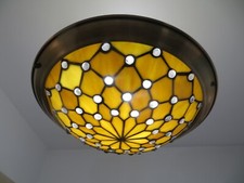Pair tiffany style for sale  MANCHESTER