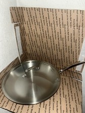 Usado, Frigideira Tramontina Tri-Ply Clad Premium aço inoxidável 12” com tampa de vidro comprar usado  Enviando para Brazil