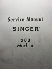 Singer 20u service for sale  Turner