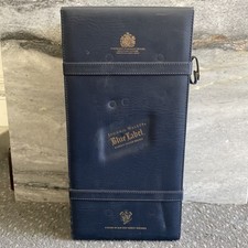 Caixa de couro Johnnie Walker etiqueta azul para uísque etiqueta azul comprar usado  Enviando para Brazil